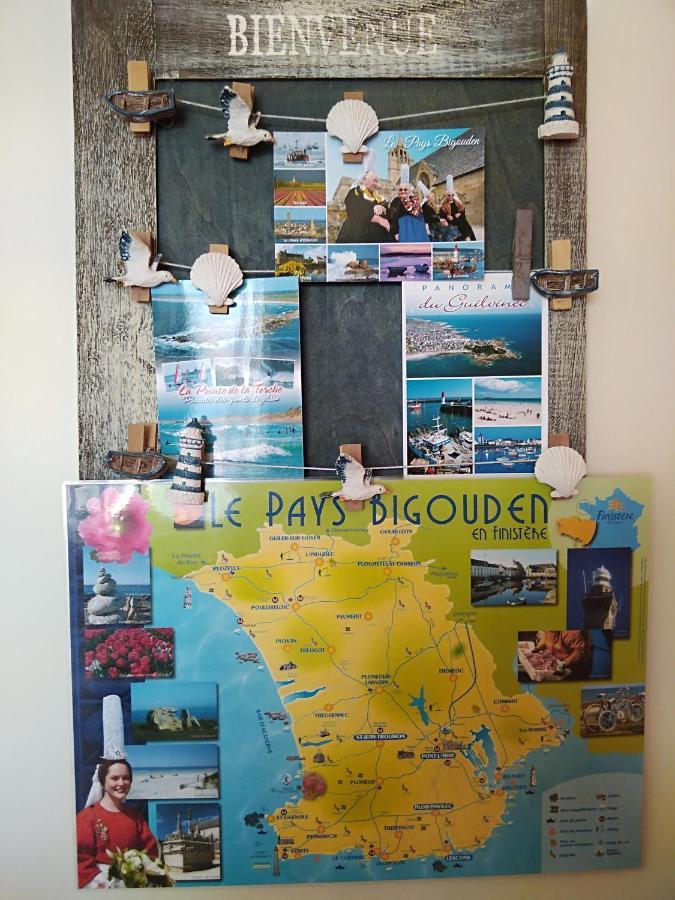 La Rose Des Mers Tréffiagat Екстериор снимка